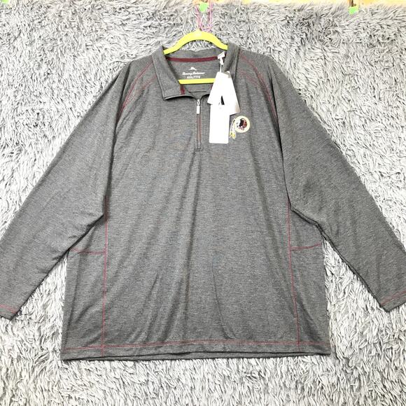 NFL Team Apparel Tommy Bahama Retired Redskins Logo Moisture Wicking XXXL NWT - Picture 1 of 10